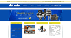 Desktop Screenshot of alcede.com.br